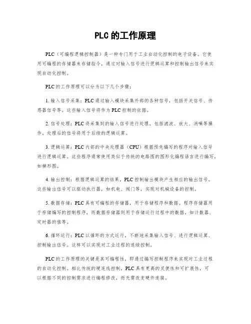 PLC的工作原理