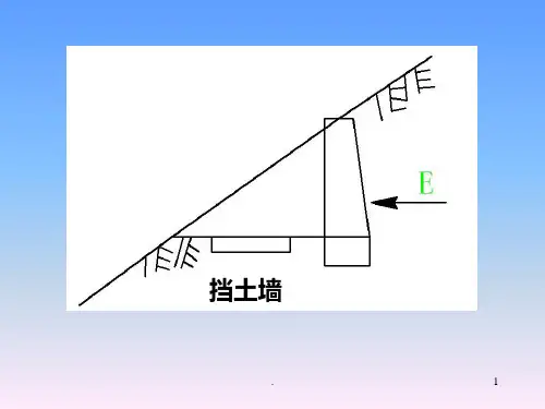 挡土墙种类毛石墙山体挡墙PPT课件