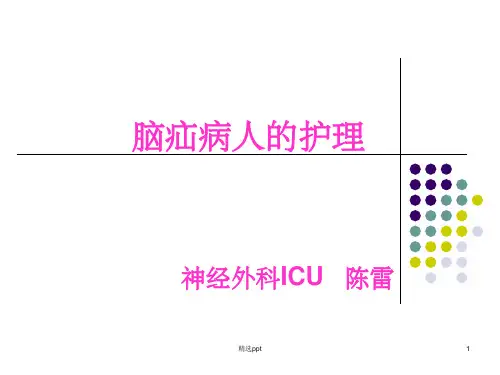 脑疝病人的护理1ppt课件