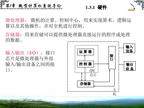 微机原理 组成
