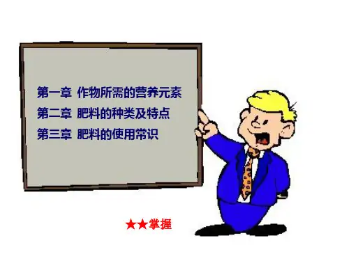 肥料基础知识.ppt