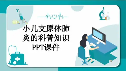 小儿支原体肺炎的科普知识PPT课件