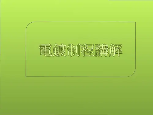 PCB电镀制程讲解(完整工艺介绍)