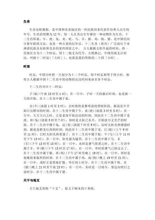 12生肖