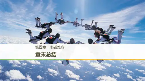 物理选修3-2人教课件第四章电磁感应章末总结