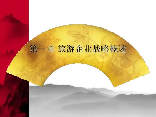 旅游企业战略概述