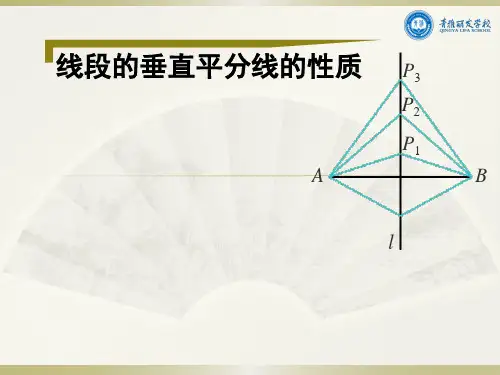 线段的垂直平分线的性质(公开课)