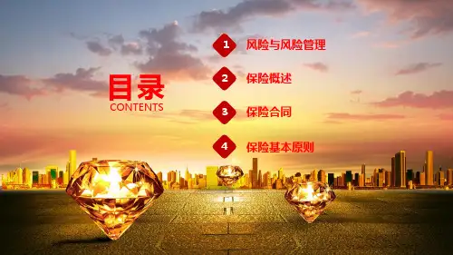 金融保险知识培训内容PPT演示