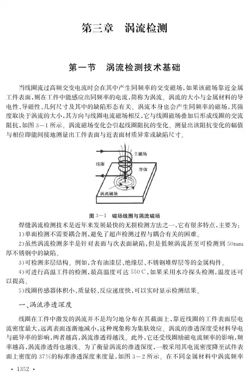 涡流检测——精选推荐