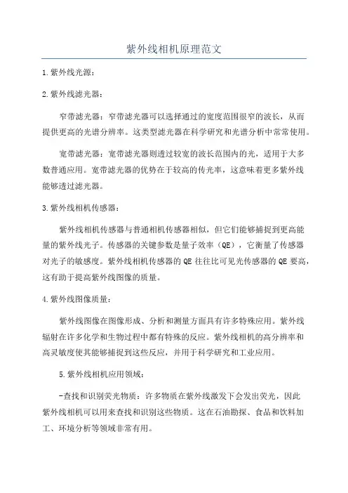 紫外线相机原理范文