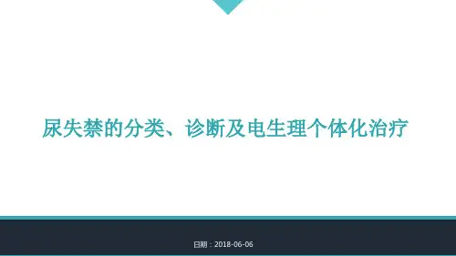 尿失禁的分类、诊断及电生理个体化治疗