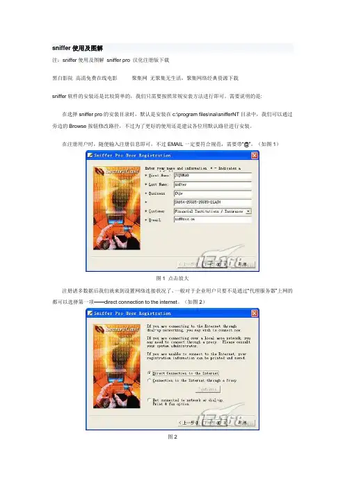 sniffer使用及图解教程