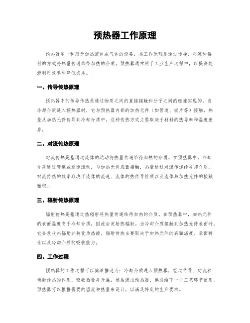 预热器工作原理