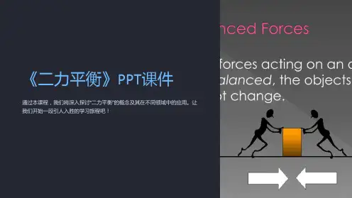 《二力平衡》课件