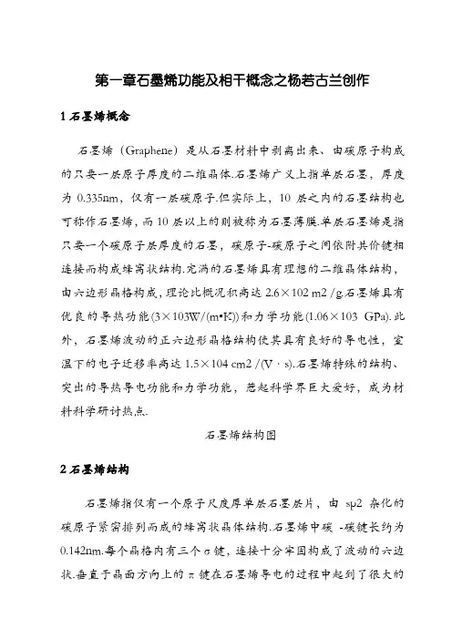 石墨烯性能简介