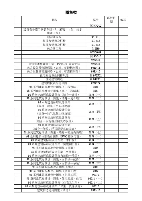 图集编号