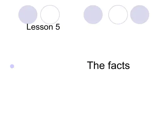 新概念第三册 lesson 5 课件