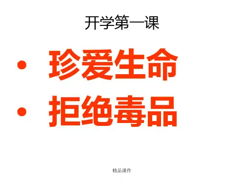 珍爱生命、拒绝毒品完整版