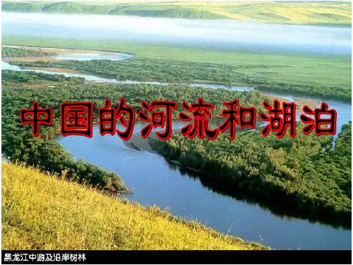 中国河流和湖泊--长江、黄河
