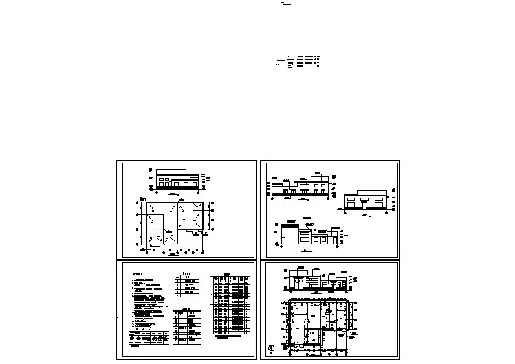 锅炉房施工CAD图