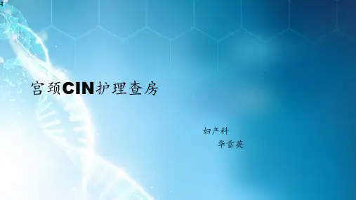 宫颈CIN护理查房ppt课件