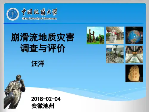 崩滑流地质灾害调查与评价