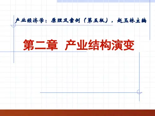 产业经济学：原理及案例(第五版)课件第2章