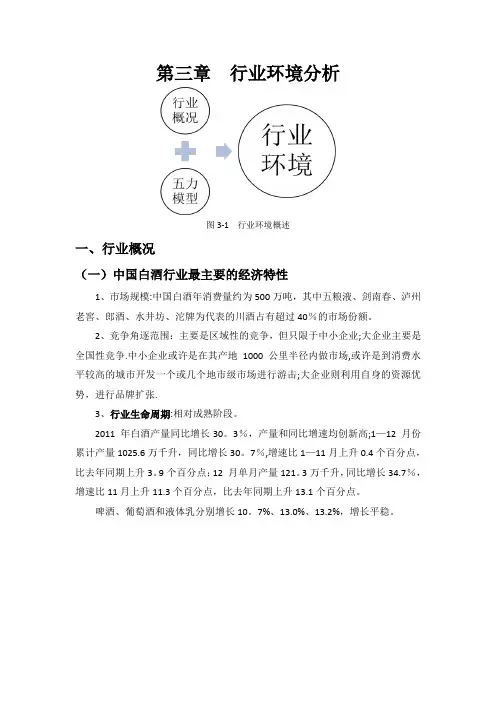 五粮液行业环境分析
