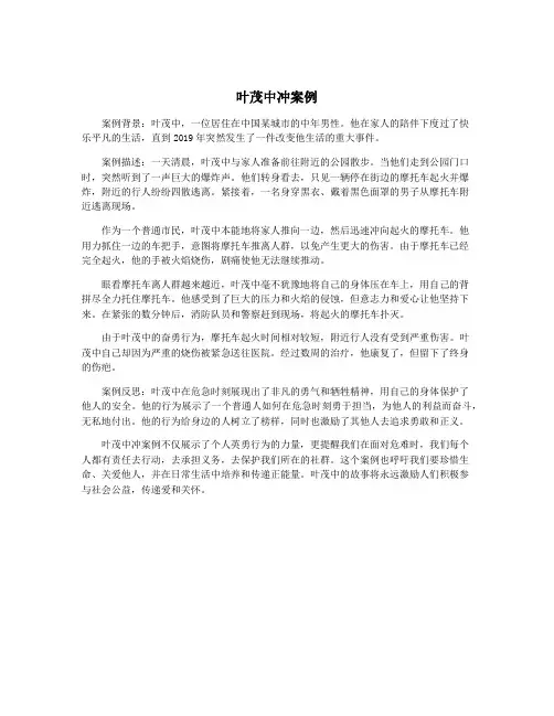 叶茂中冲案例