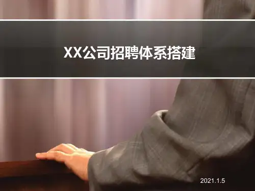 XX公司招聘体系搭建