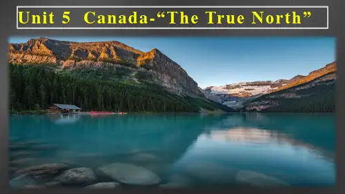 人教版高中英语必修三-Unit 5-Canada-知识点全