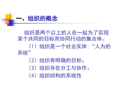 管理心理学组织行为