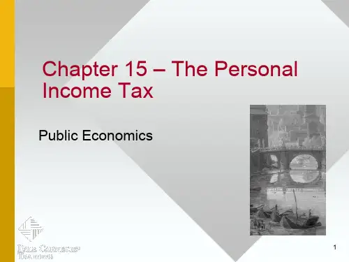 个人所得税(英文版精品)The Personal Income Tax
