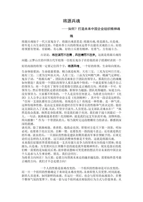 将源兵魂