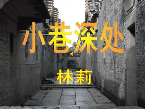 《小巷深处》教学课件(34页)