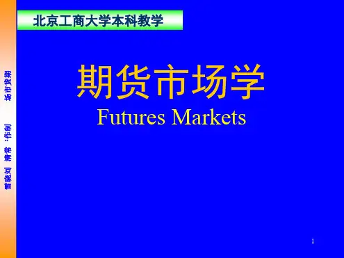 第5讲 套期保值2013文档可编辑修改