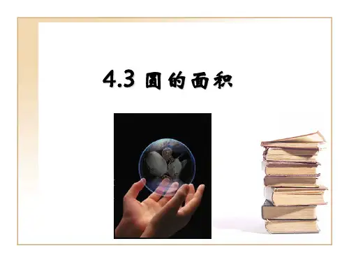 上海教育版数学六年级上4.3《圆的面积》(第1课时)ppt课件