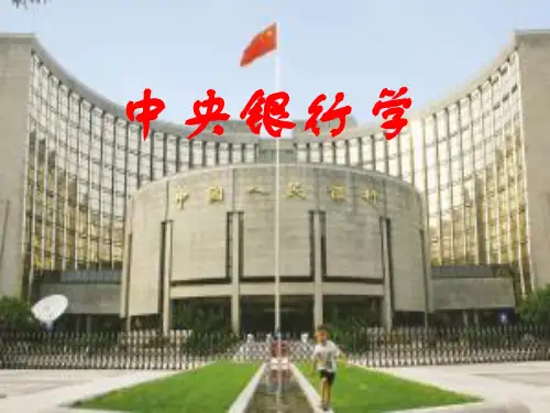 中央银行业务基础知识(PPT31张)
