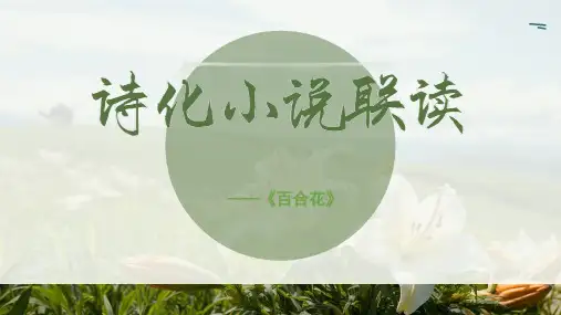 《百合花》ppt课件