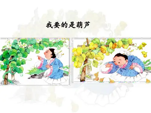第14课 我要的是葫芦 课件(共23张PPT)