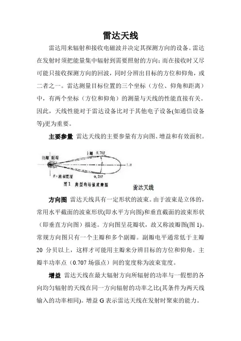 雷达天线