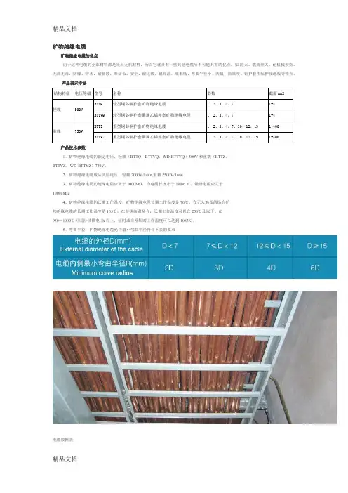(整理)矿物绝缘电缆