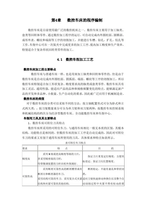 机械学生最全的数控车床编程实例