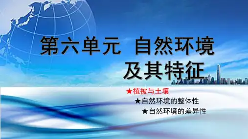植被与土壤-高考地理一轮复习(全国通用)