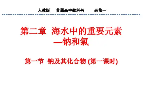 《钠及其化合物》高中化学必修一 优质课课件