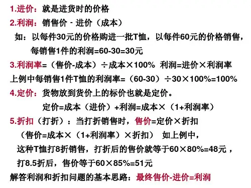 利润问题