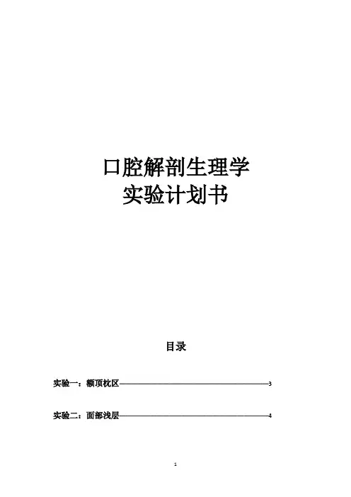 口腔解剖生理学