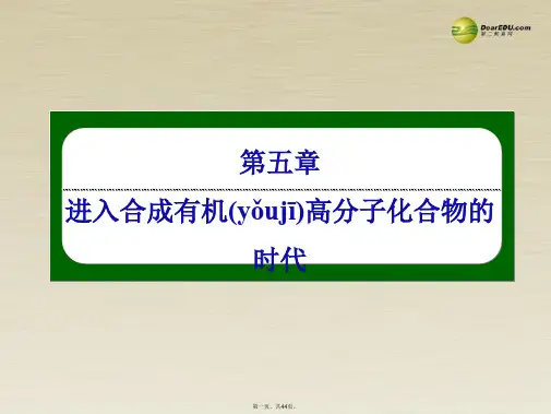 高中化学 5.3 功能高分子材料课件 新人教版选修5[1]