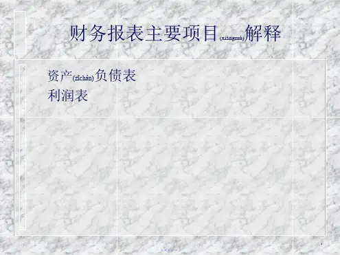 企业财务报表的编制57页PPT