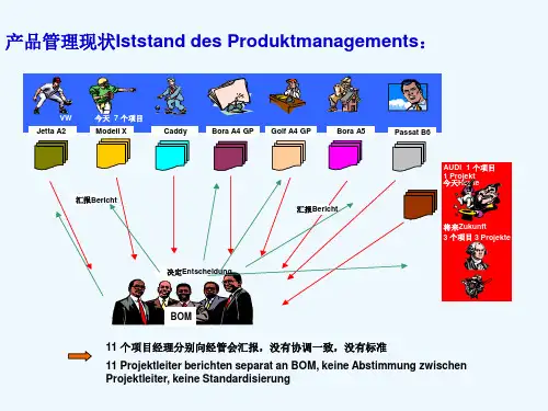 一汽大众项目管理中外文
